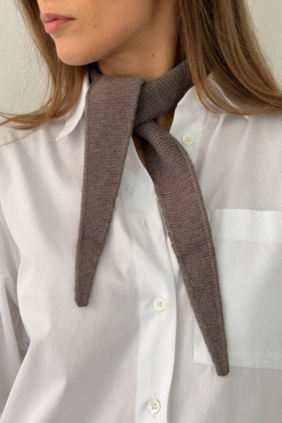 Bisse Scarf Walnut Melange