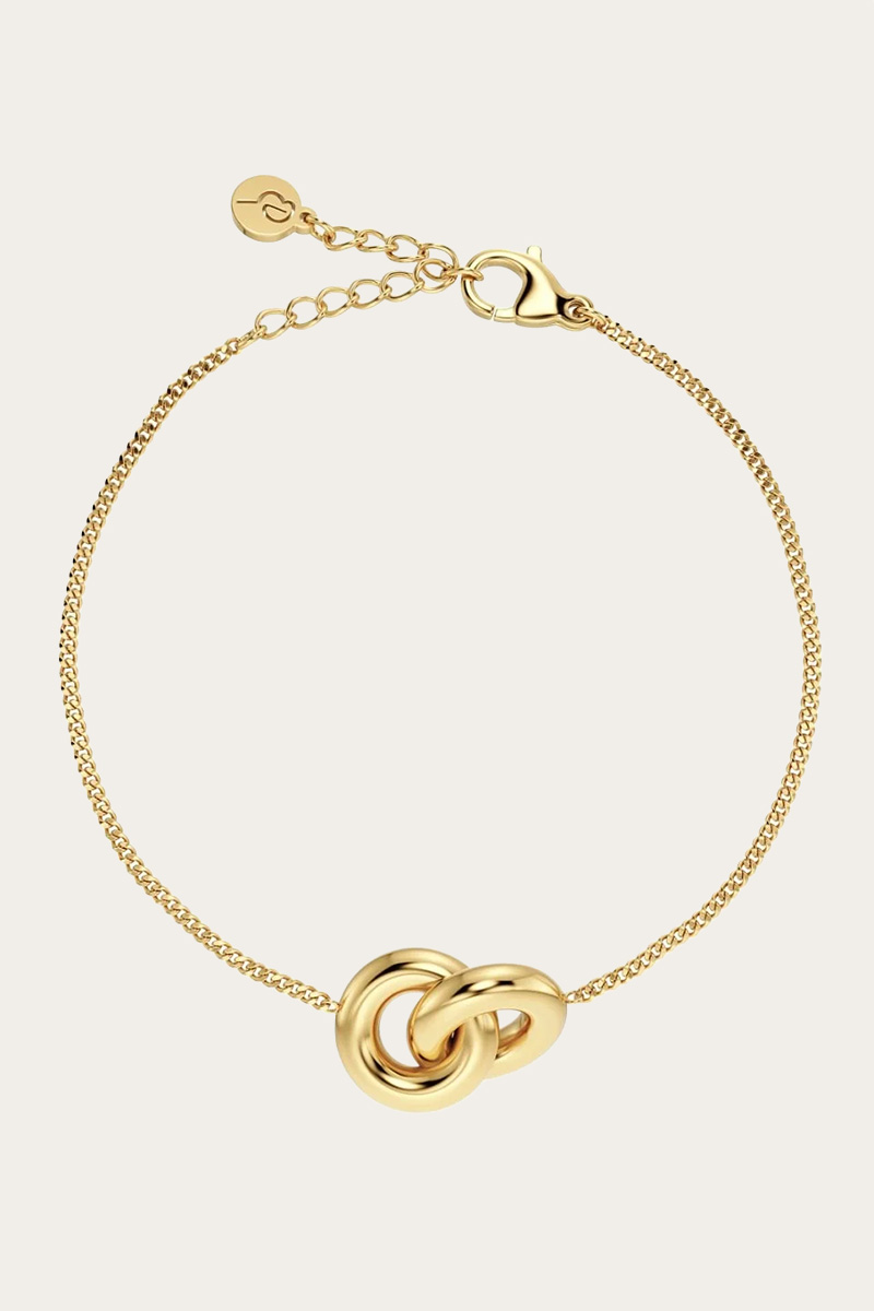 Chunky Eternal Bracelet Gold - Bilde 2