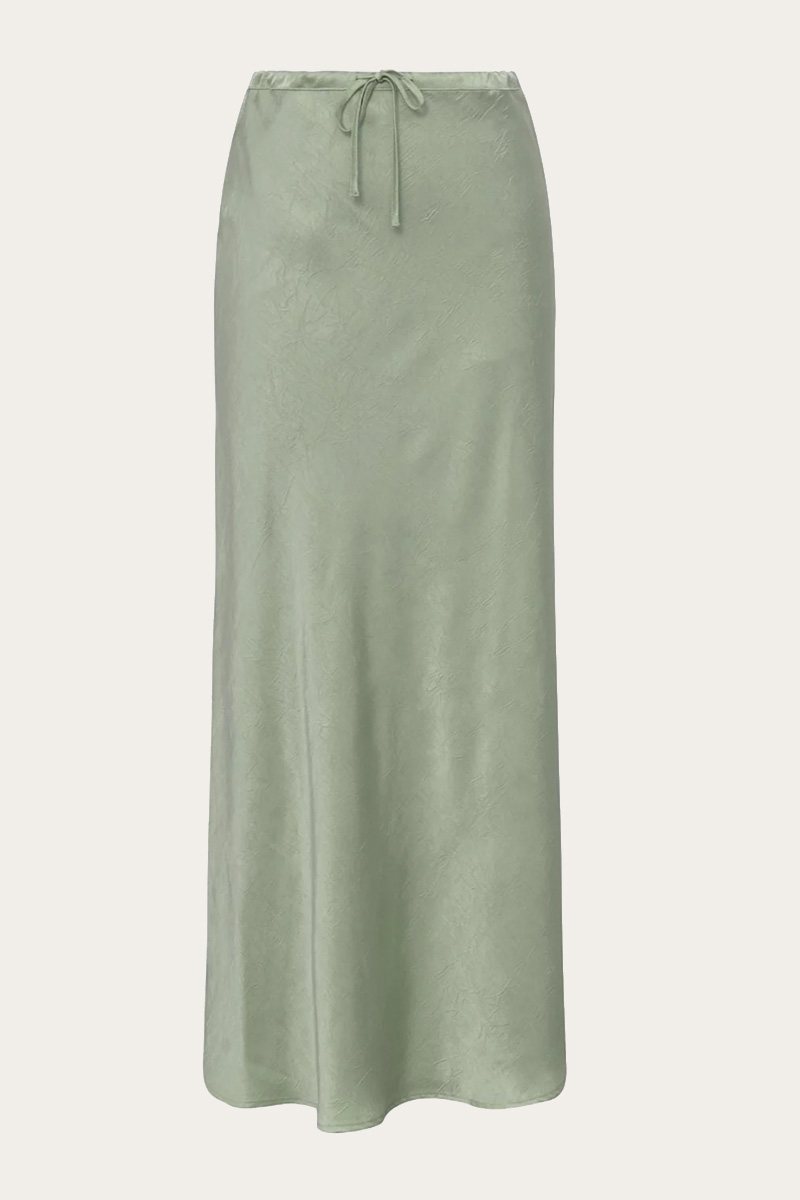 Emily Skirt Dusty Green - Bilde 2