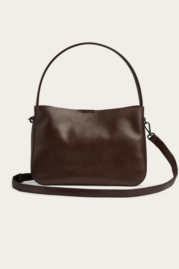 ESA MBG Crossbody Bag Dark Brown