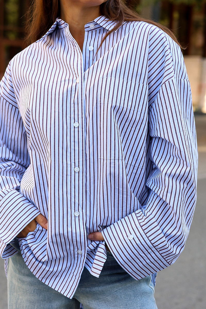 Fie Stripe Shirt Art - Bilde 3