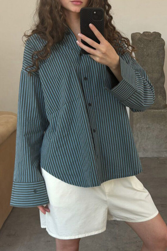 Fie Stripe Shirt Salvie