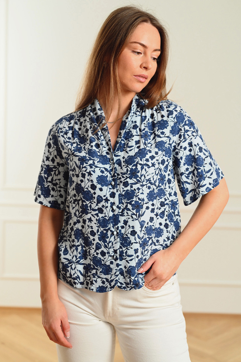 IRIris Shirt Iris Flower - Bilde 2
