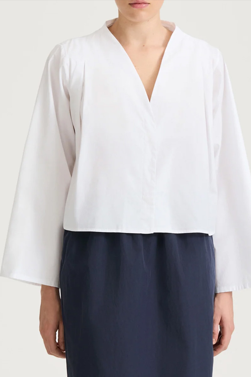 Jaylene Shirt White