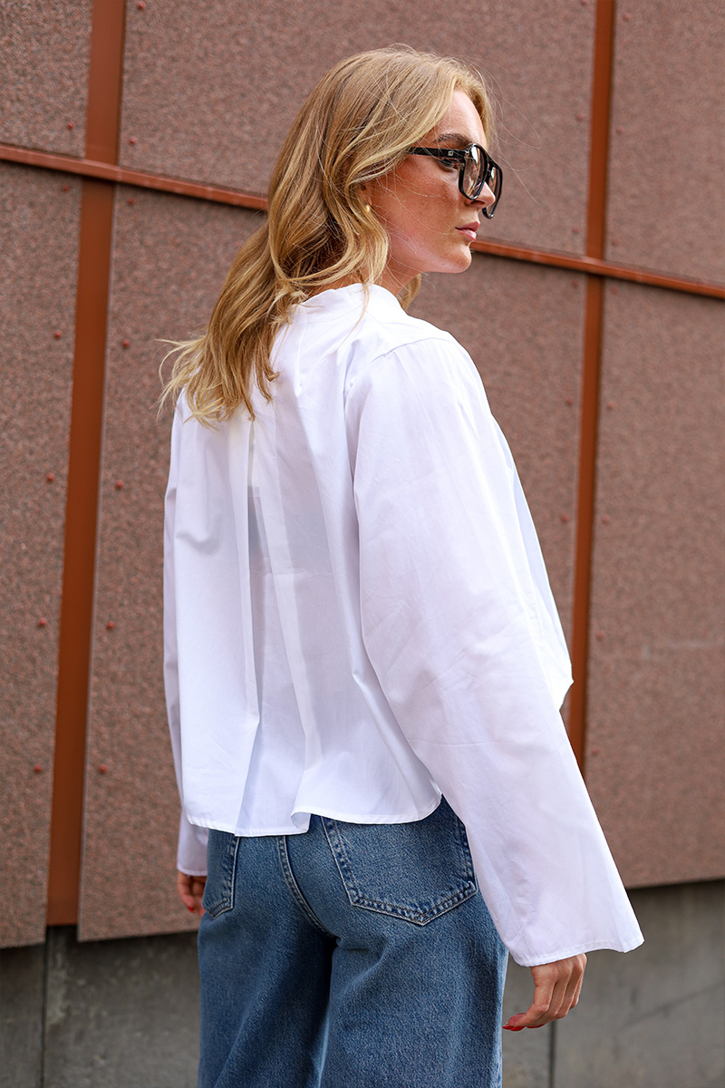 Jaylene Shirt White - Bilde 3