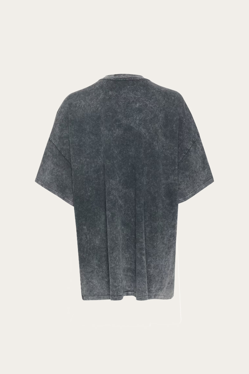 JioGZ Oversize Tee Dark Grey Washed - Bilde 2