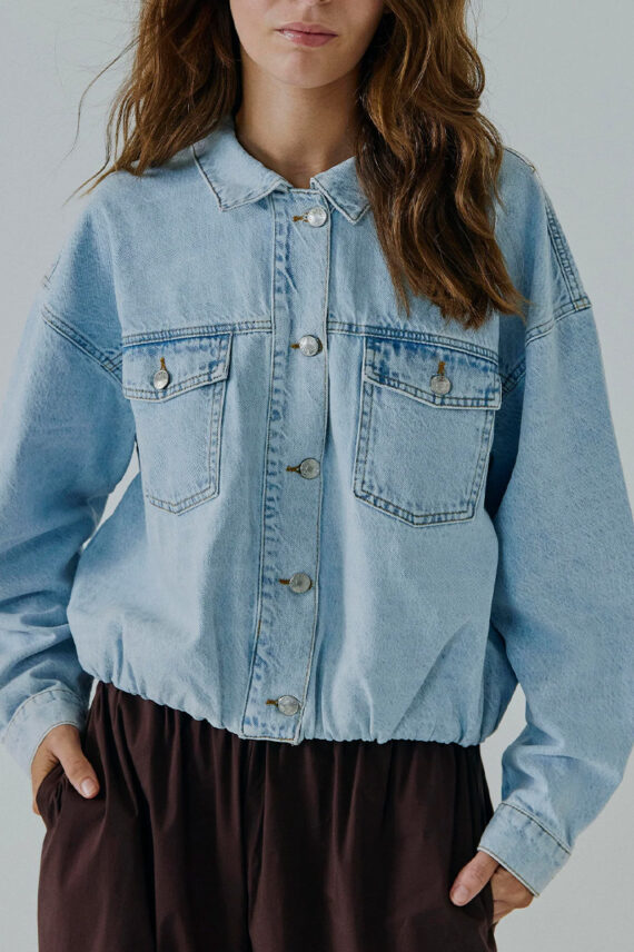 Mie Denim Jacket Light Blue Wash