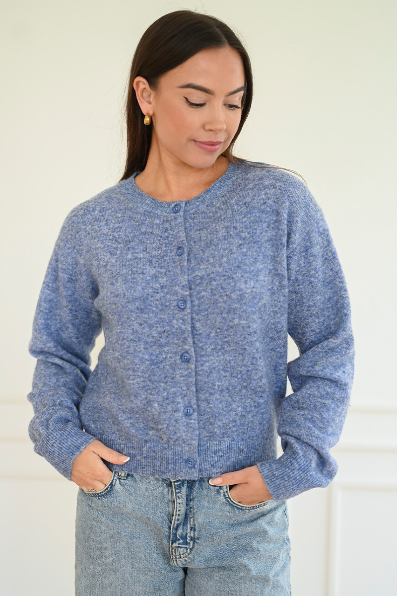 Mille Cardigan Blue - Bilde 2