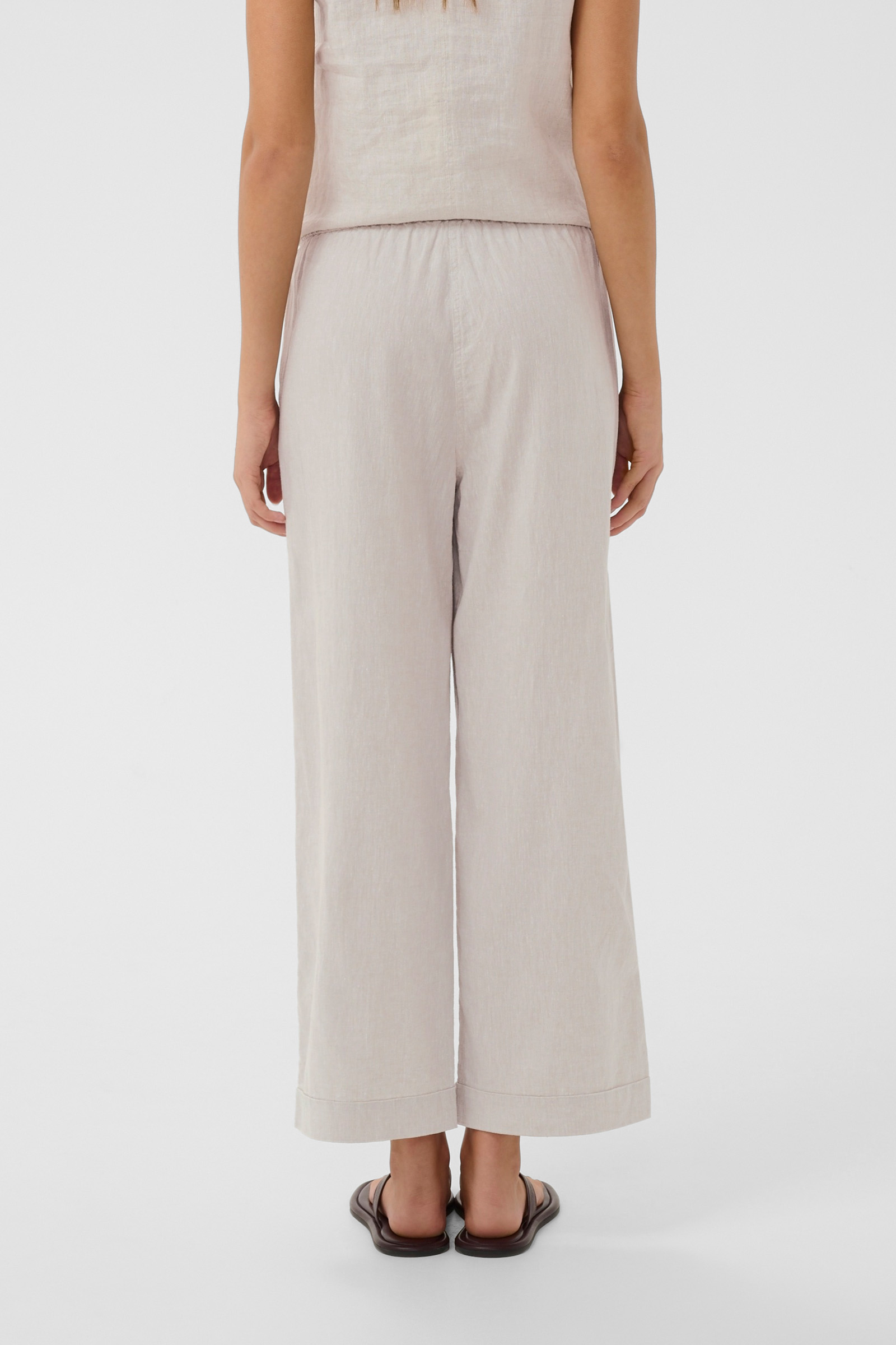 Rimone Driza Culotte Pants Ecru - Bilde 2