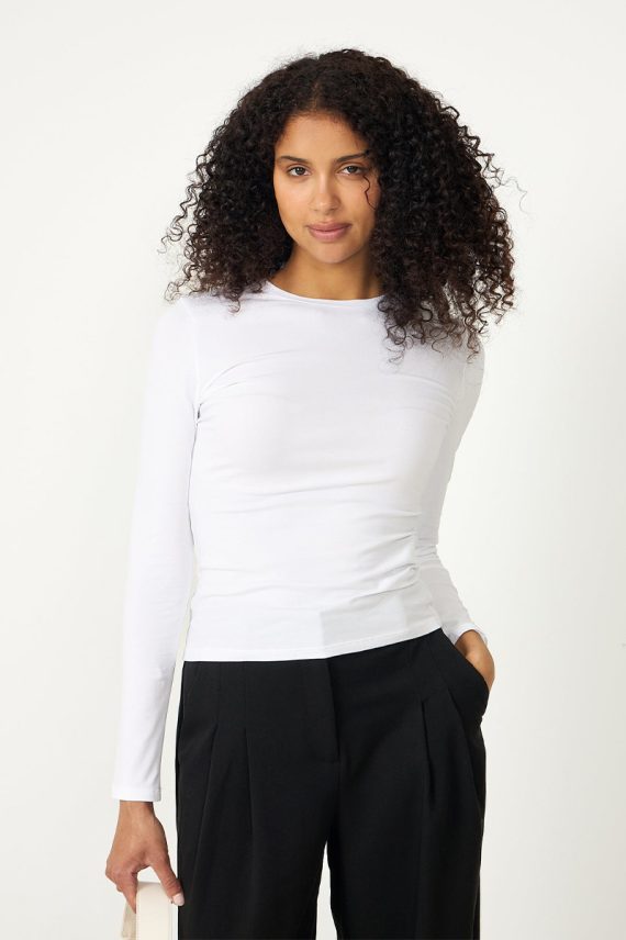 SAEsme LS T-Shirt White