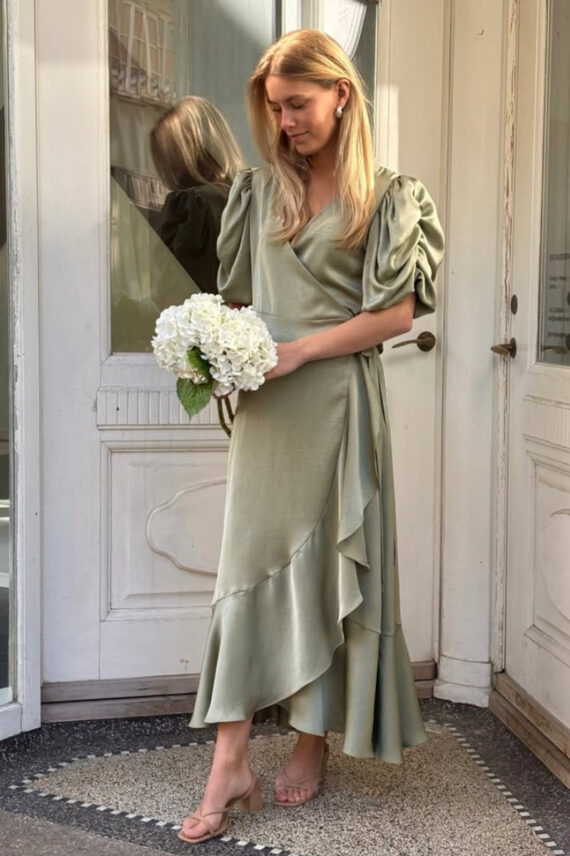 Sinda Dress Dusty Green