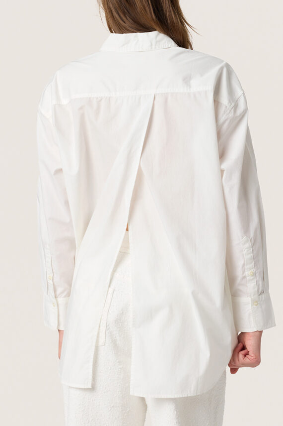 SLJani Poplin Shirt Broken White