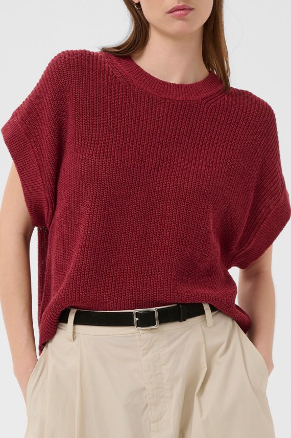 BelisiaPW Pullover Burnt Russet