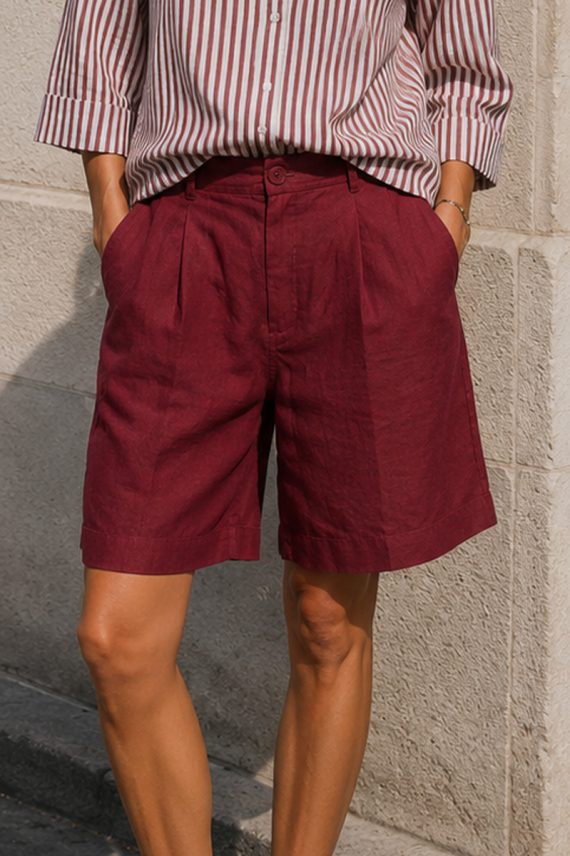 BerniaPW Shorts Burnt Russet