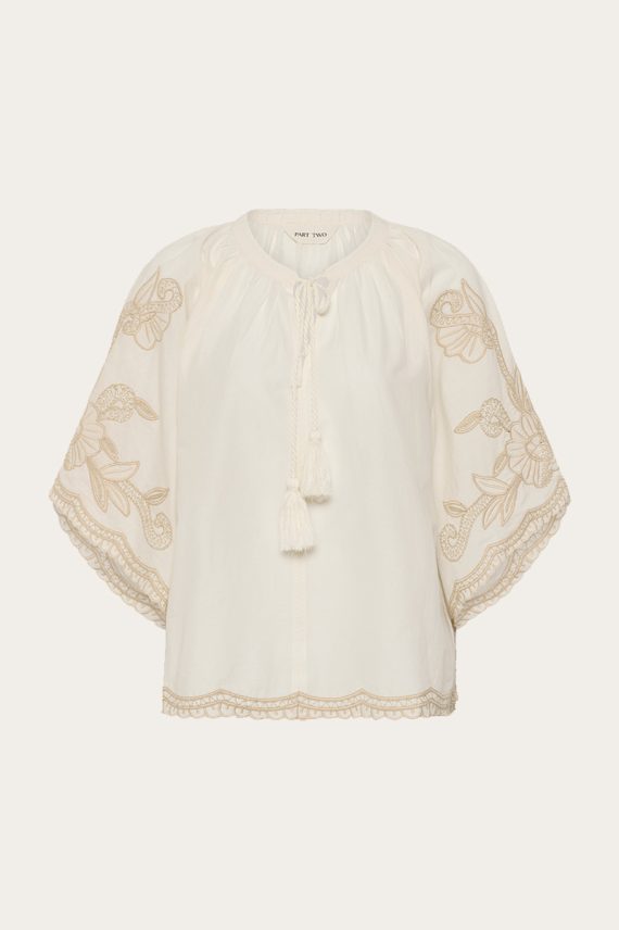 BianchaPW Blouse Whisper White/French Oak