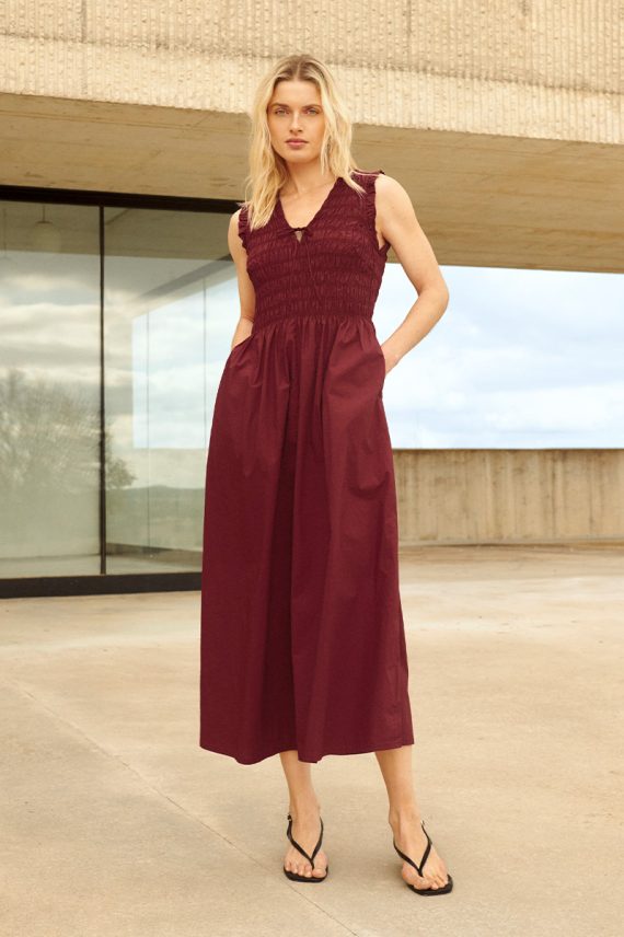 BorgnettePW Dress Burnt Russet