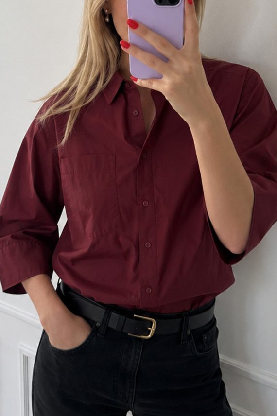 BotillaPW Shirt Burnt Russet