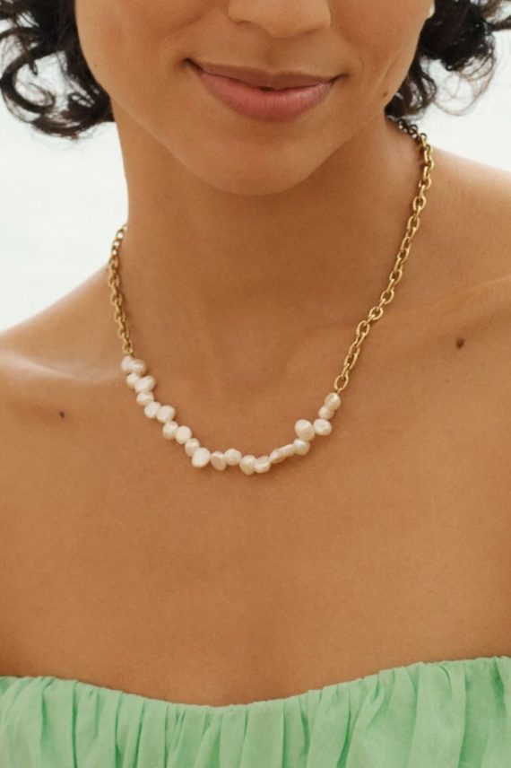Breeze Necklace Multi Chain Gold