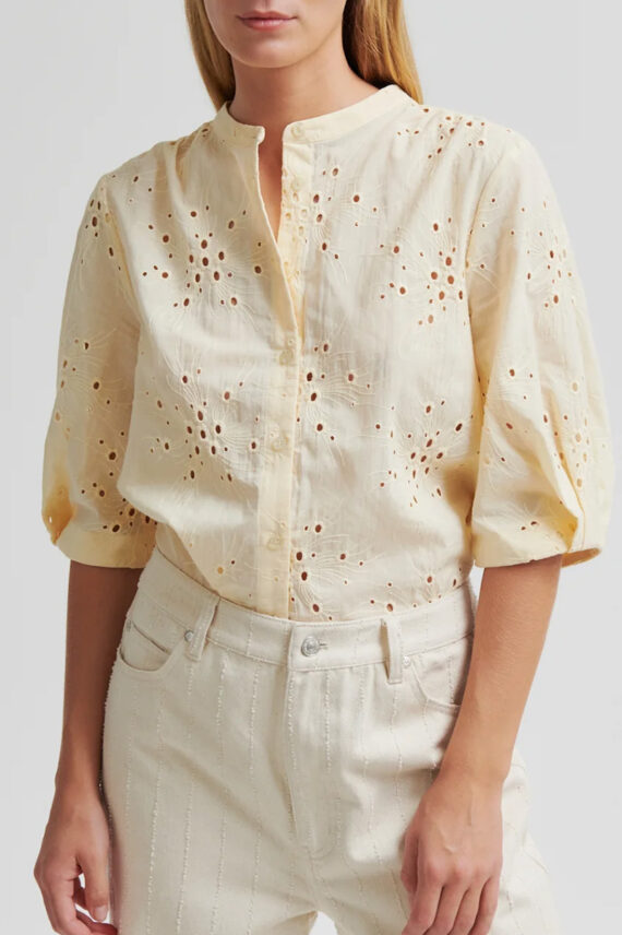 Cavana Shirt Alabacaster Gleam