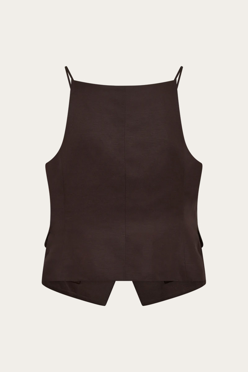 CMColleen Waistcoat Mulch - Bilde 3