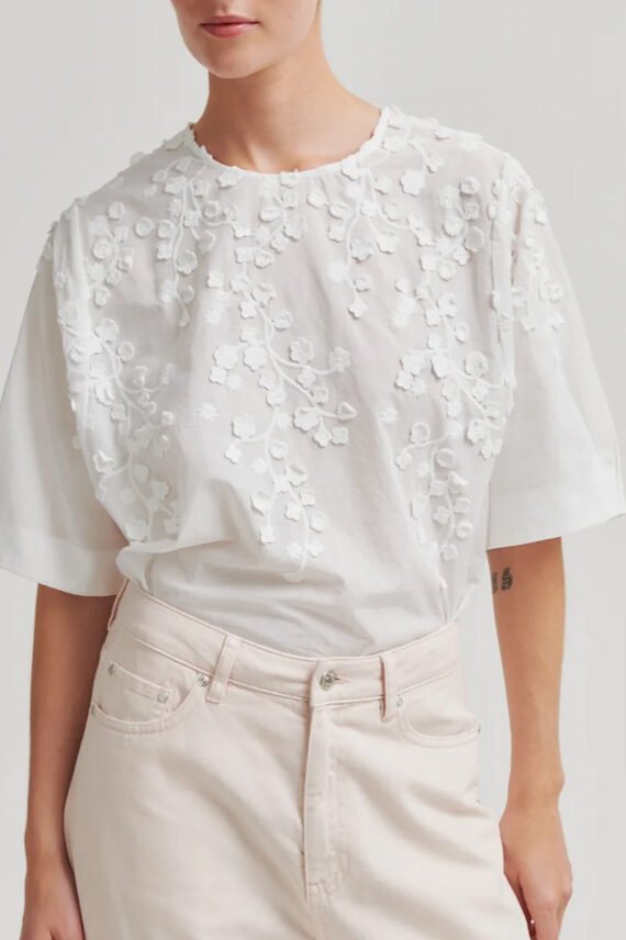Farrow Blouse White