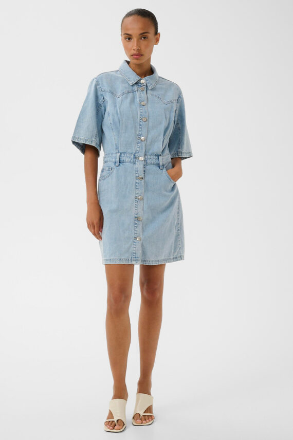 GZMonie Dress Light Blue Denim