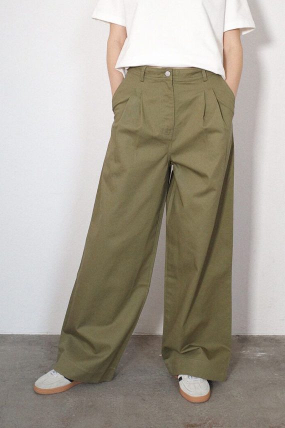 Julie Pants Light Olive