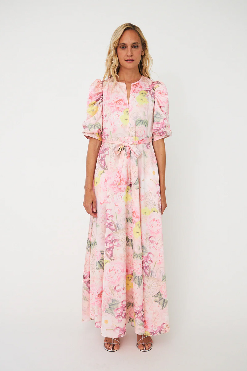 Kayla Maxi Dress Floral Garden - Bilde 3