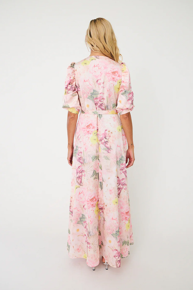 Kayla Maxi Dress Floral Garden - Bilde 4