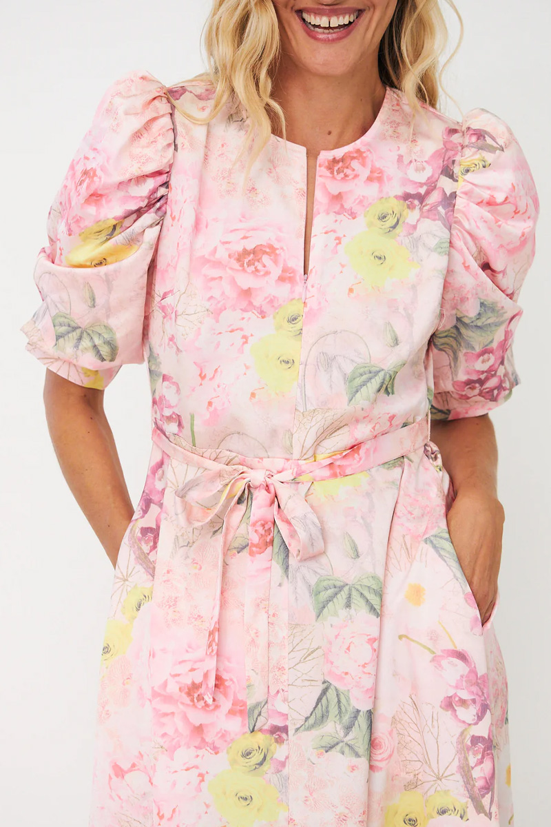 Kayla Maxi Dress Floral Garden - Bilde 2