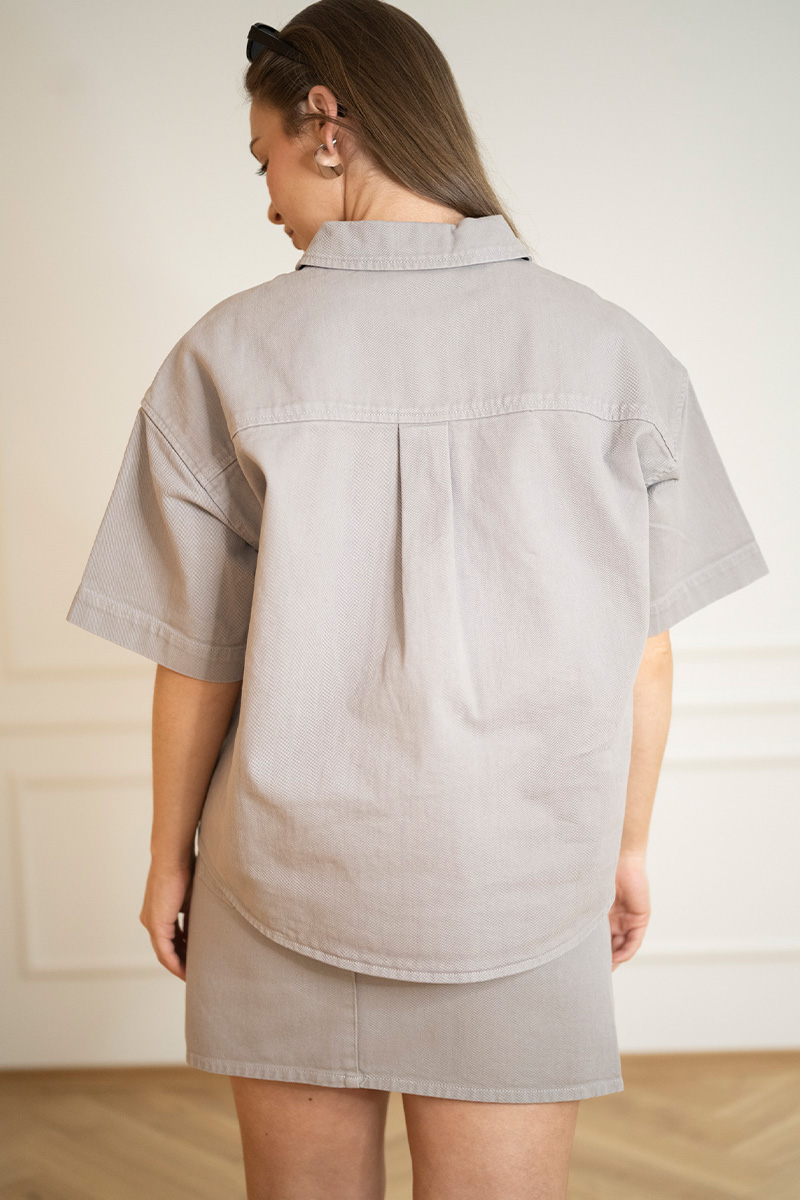 KBUnique Shirt Flint Gray - Bilde 2