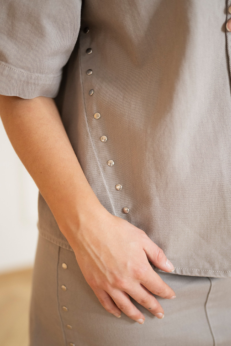 KBUnique Shirt Flint Gray - Bilde 6