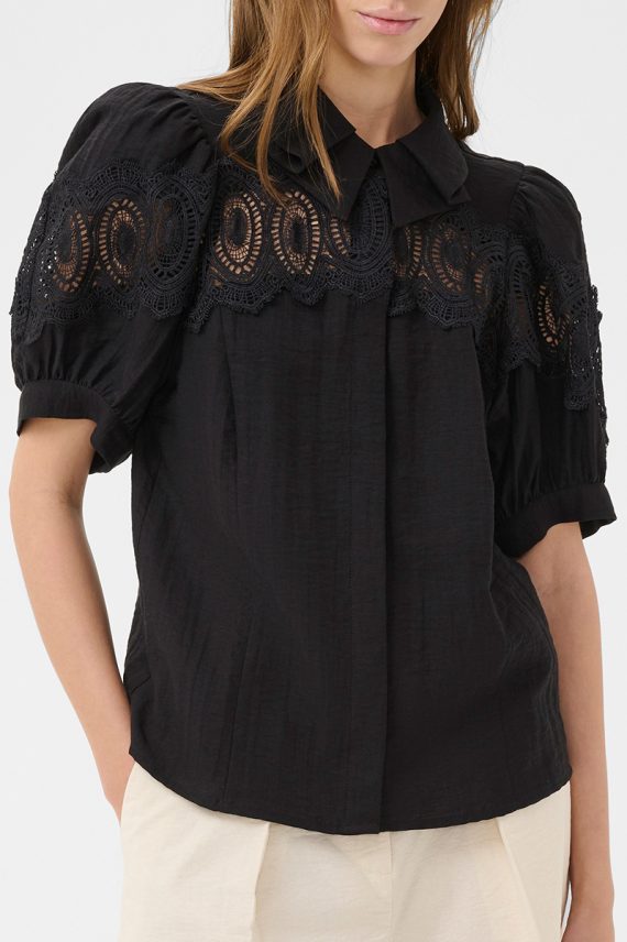 KBUrith Frosty Blouse Black