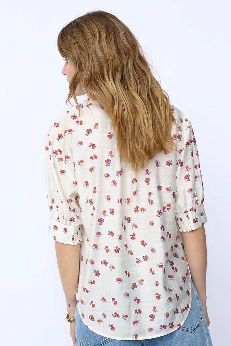 MarisCC SS Shirt Off White - Bilde 2