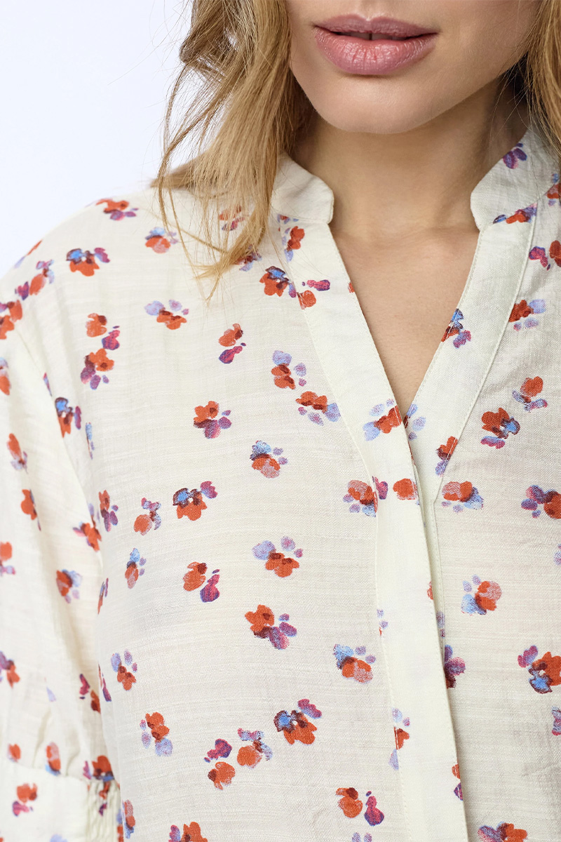 MarisCC SS Shirt Off White - Bilde 3