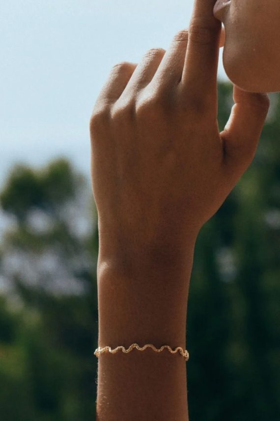 Mini Spiral Bracelet Gold