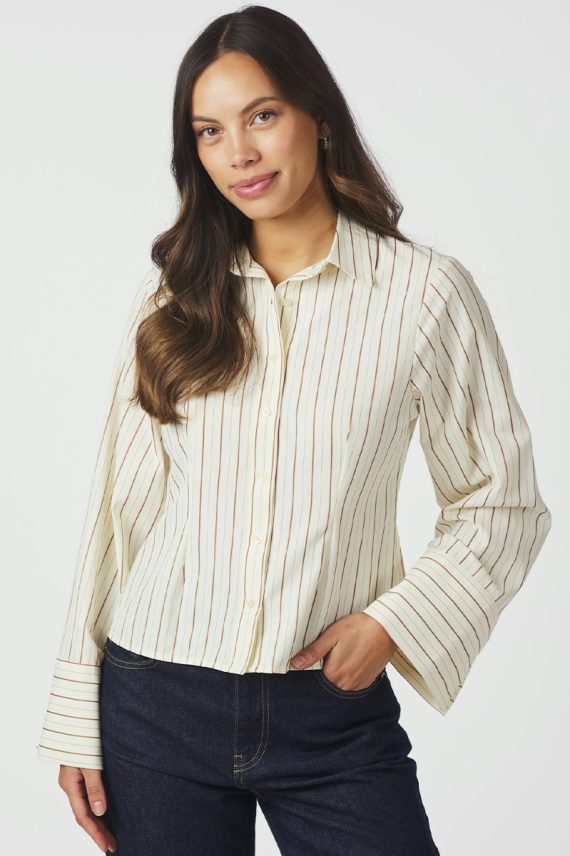 Rosa Solid Shirt Sand