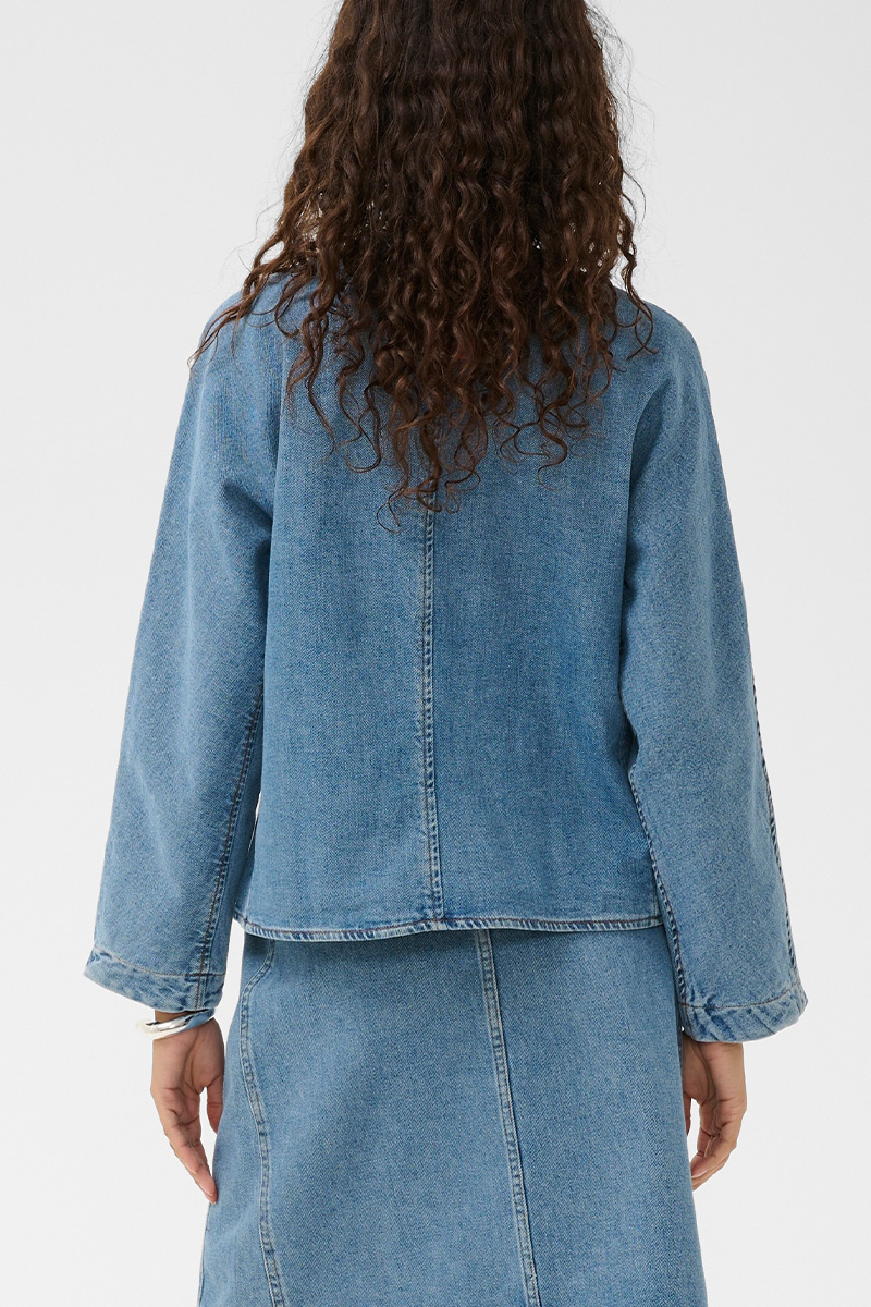 SLAdabella Jacket Light Blue Denim - Bilde 2