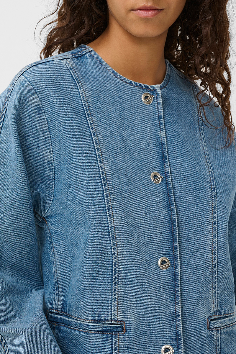 SLAdabella Jacket Light Blue Denim - Bilde 3