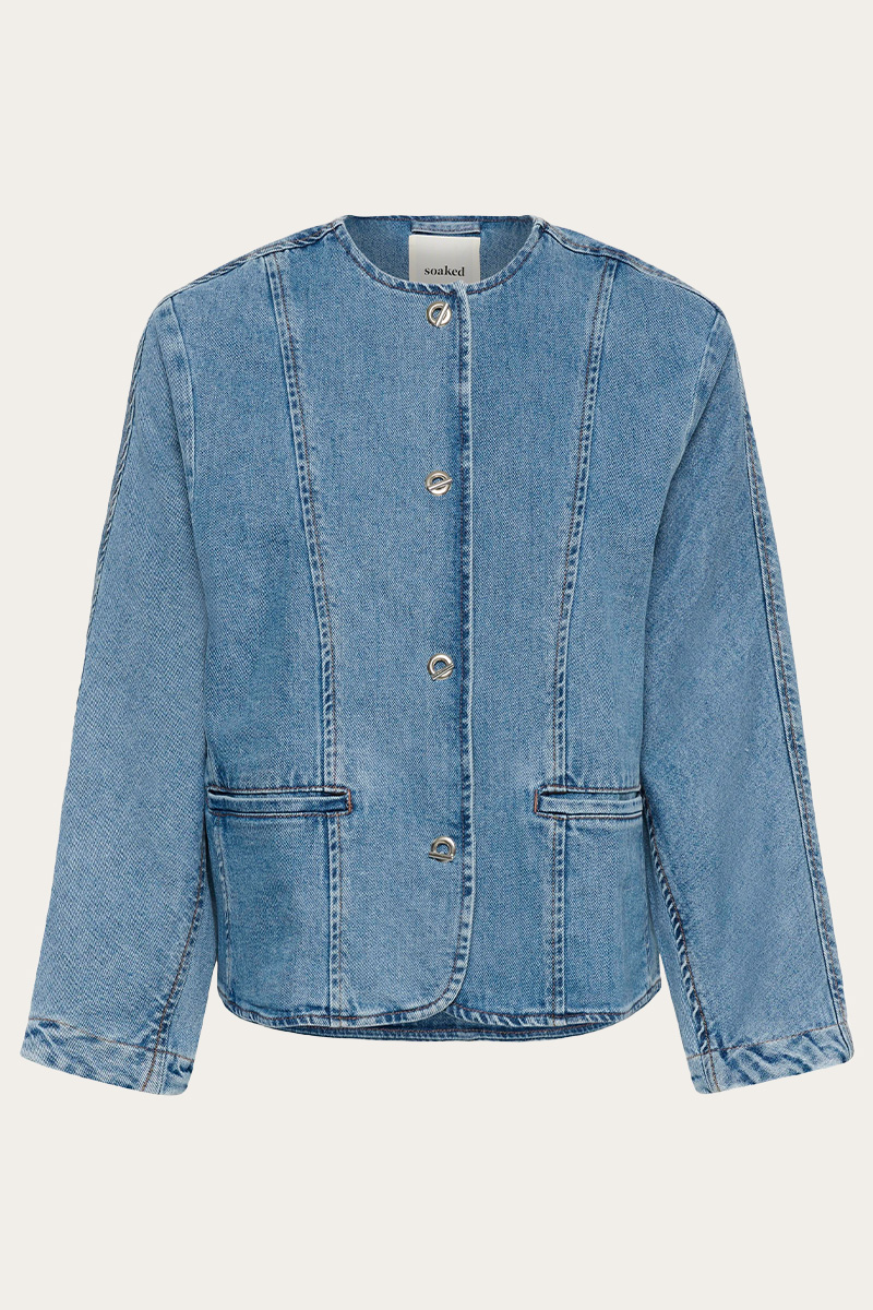 SLAdabella Jacket Light Blue Denim - Bilde 4