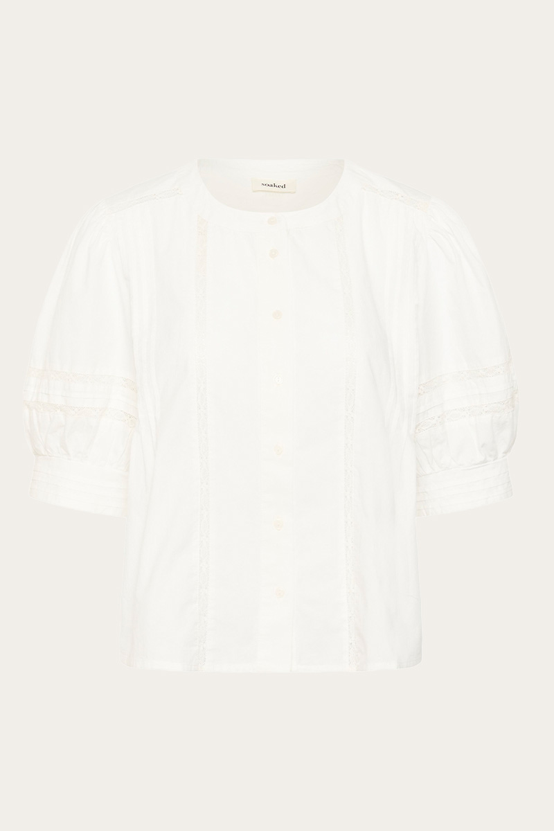 SLAlmeda Shirt Broken White - Bilde 3