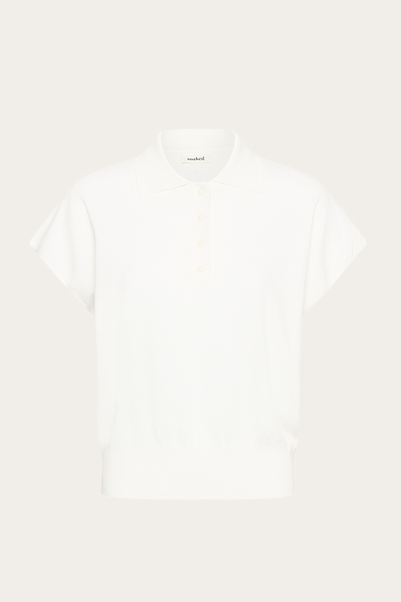 SLElana Polo Broken White - Bilde 3