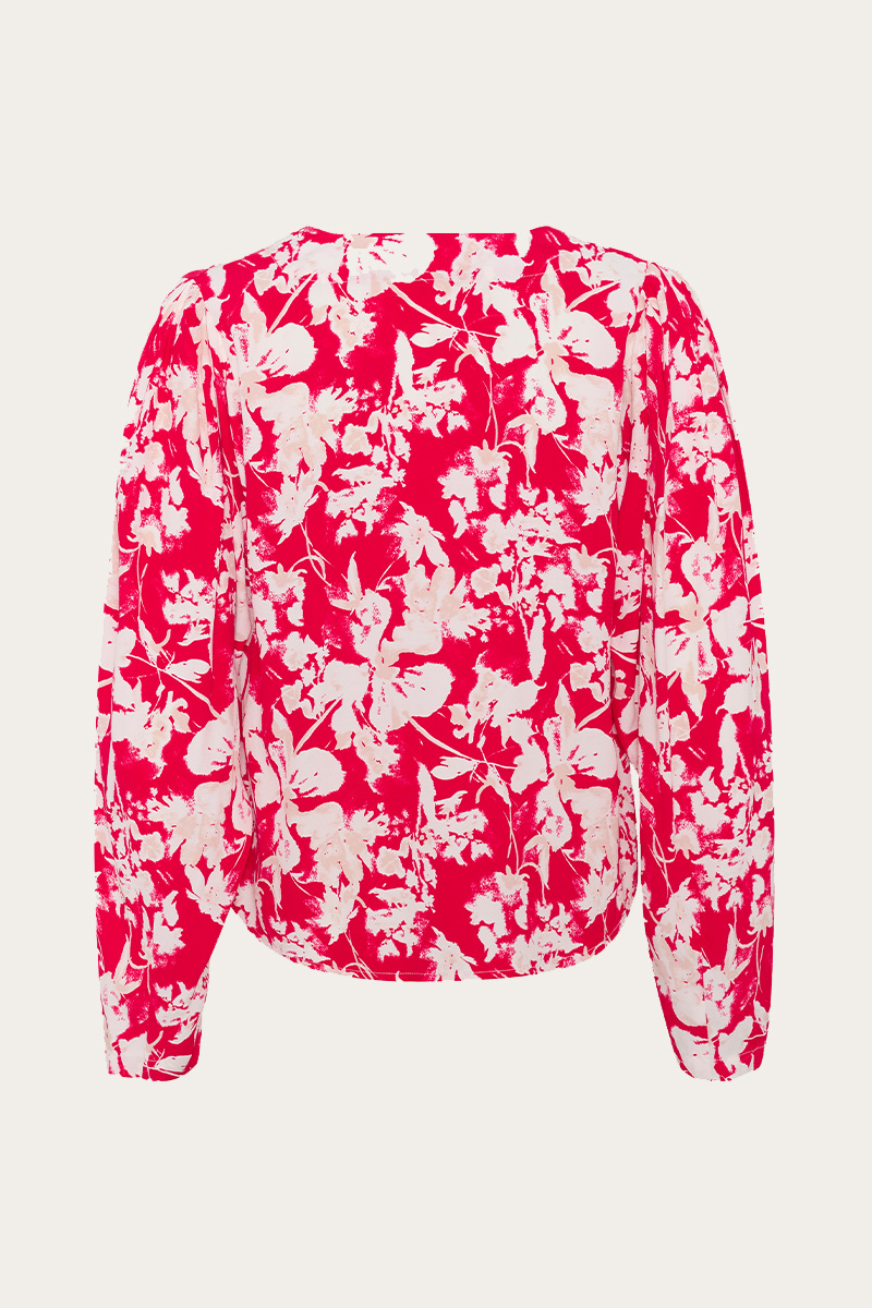 SLOline Printed Blouse Salsa Flower Print - Bilde 5