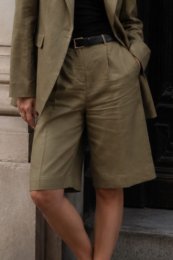 SLRagna Malika Shorts Dusky Green