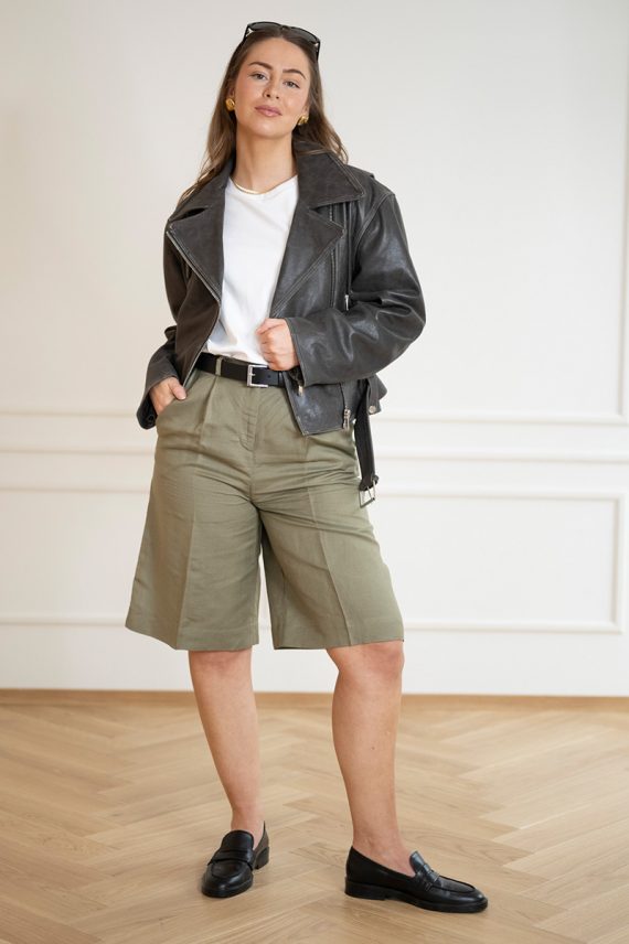 SLRagna Malika Shorts Dusky Green
