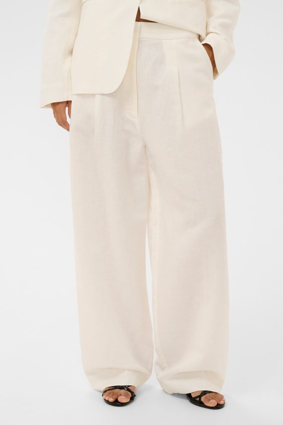 SLRagna Nanine Barrel Pants Broken White