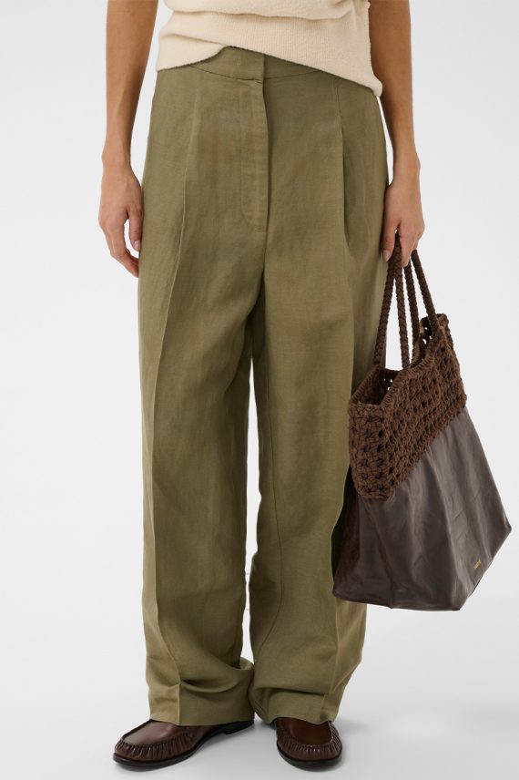 SLRagna Nanine Barrel Pants Dusky Green
