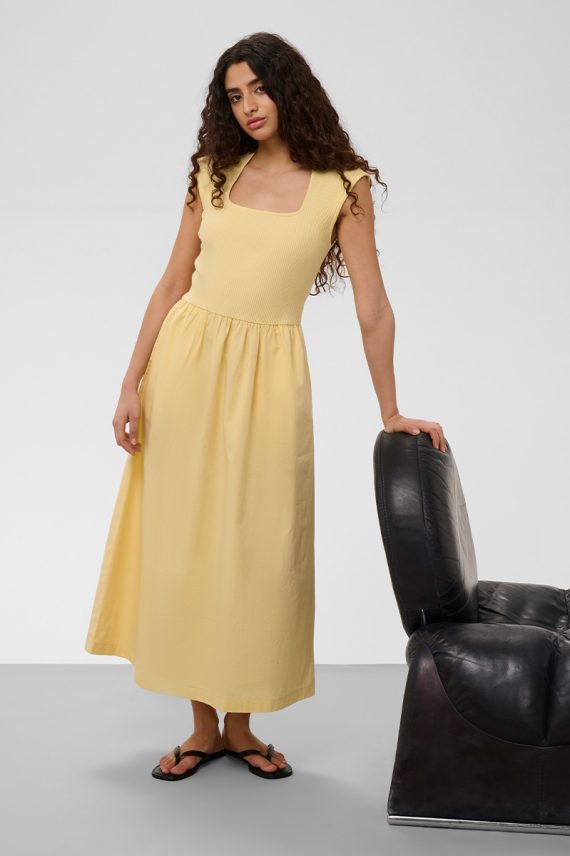 SLSimone Phoebe Dress Reed Yellow