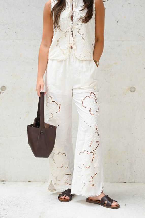 Vilea Trousers Eggnog