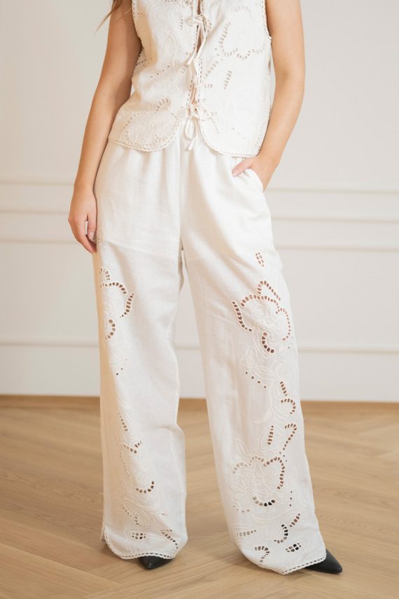 Vilea Trousers Eggnog